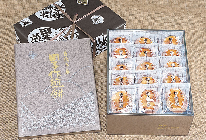 古代手焼 田子作煎餅