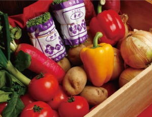 野菜は契約農家直送