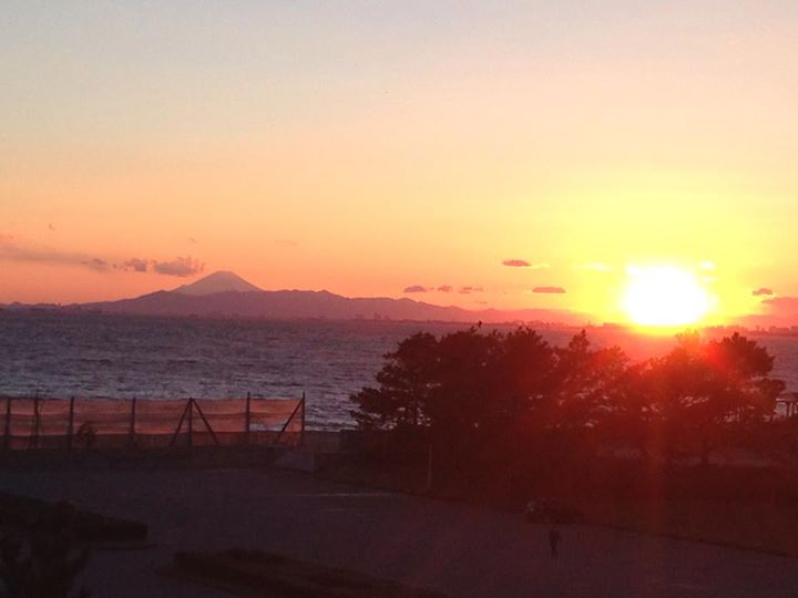 サンセット＆富士山も♪