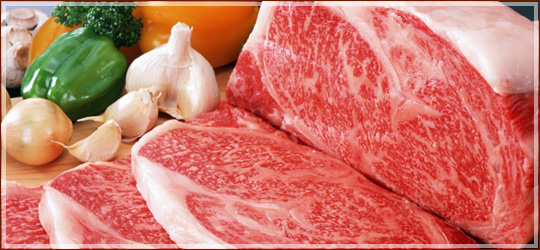 銘柄牛・豚・鶏など品揃え豊富です。