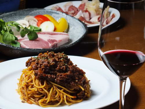 お肉たっぷりボロネーゼ