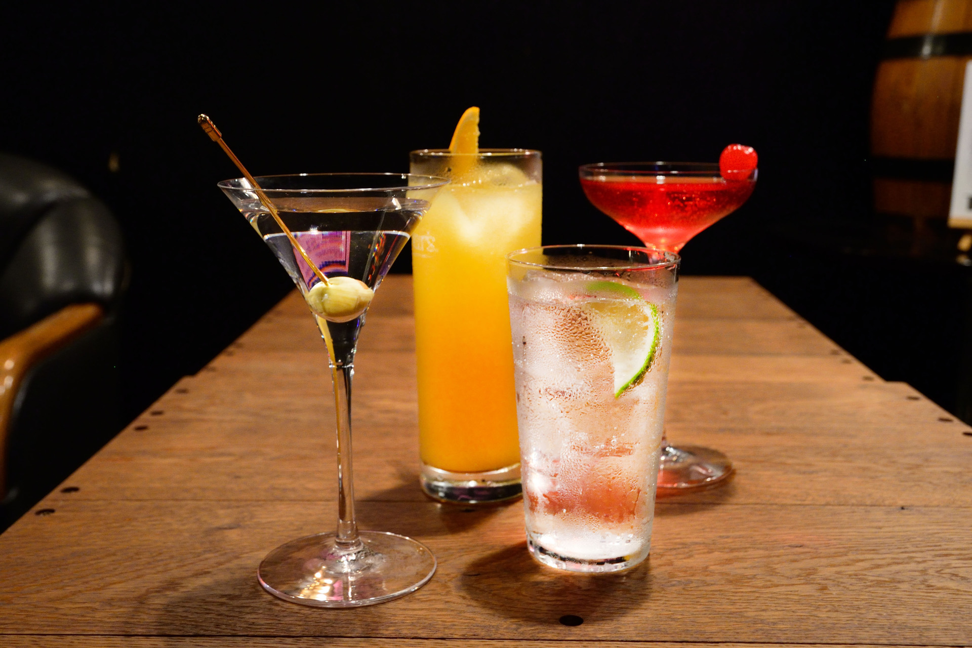 定番からオリジナルカクテルまでお好みで