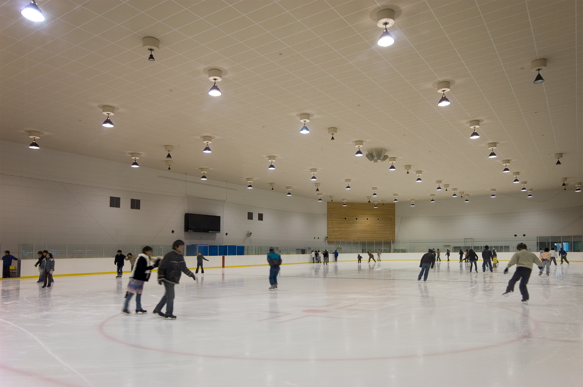 スケートリンク全景