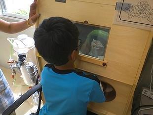 サンドブラスト体験