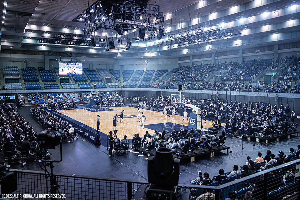 千葉ポートアリーナでの会場風景