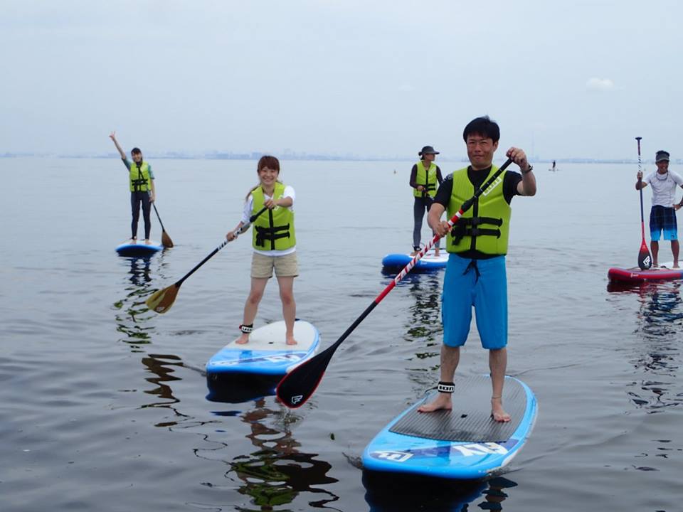 ＳＵＰ（スタンドアップパドル）教室