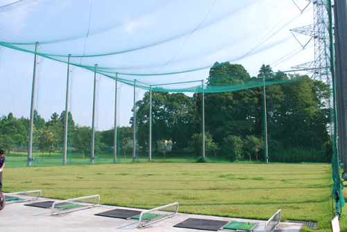 40ヤードの打席練習場