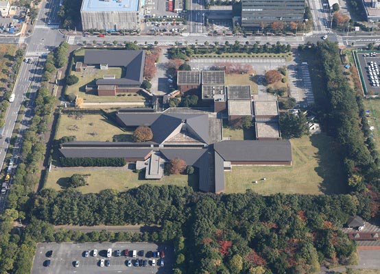 美術館（上空から）