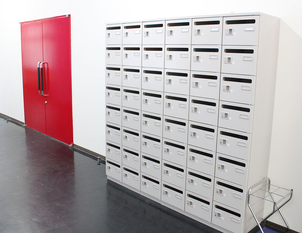 専用郵便受け（住所利用可）あり