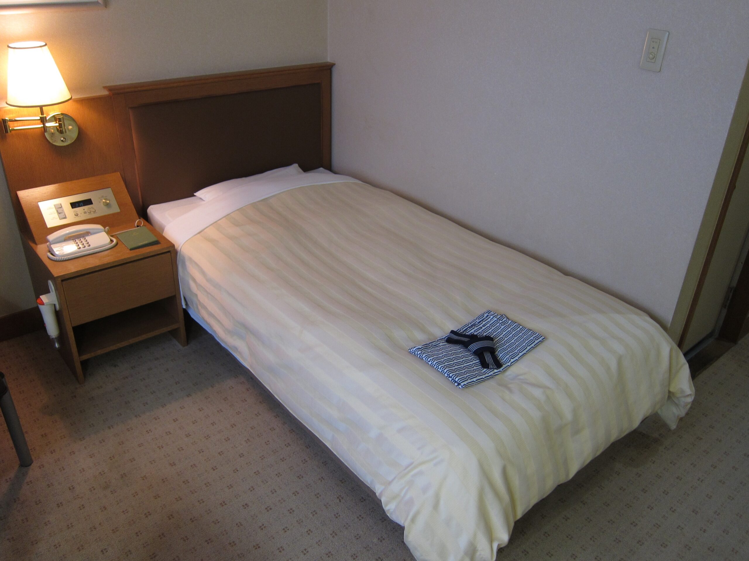 シングルルームのお部屋