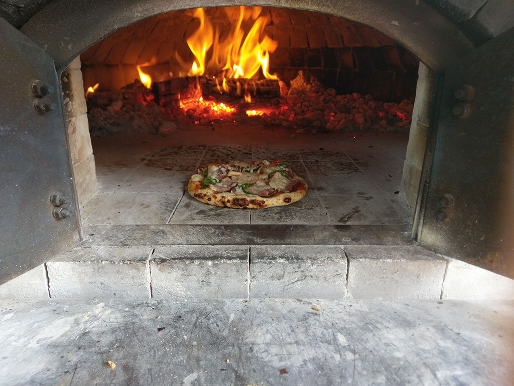 石窯ピザ作り教室