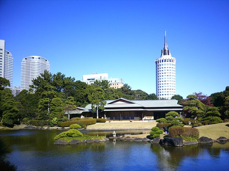 静かな時を過ごせる日本庭園「見浜園」