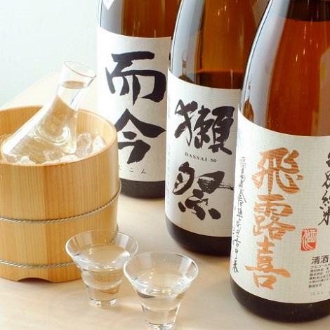 日本酒、焼酎、ウイスキー、ワイン各種