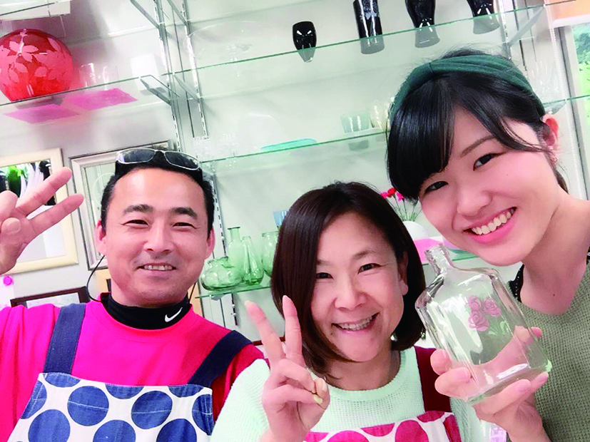 ガラス工房　砂あそび